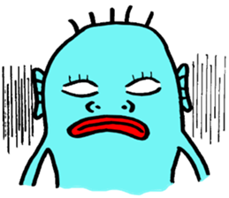 blue guy sticker #4185177