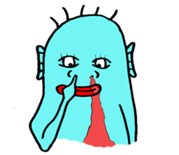 blue guy sticker #4185181