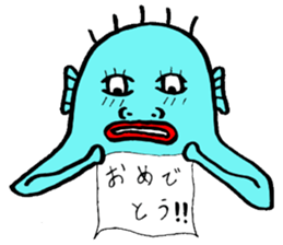 blue guy sticker #4185183