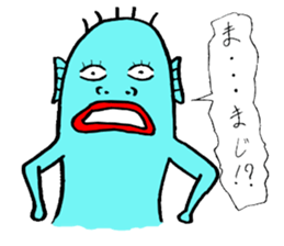 blue guy sticker #4185184