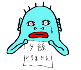 blue guy sticker #4185187