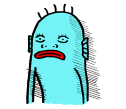 blue guy sticker #4185190