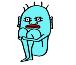 blue guy sticker #4185191