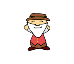 The daily life of Grandpa sticker #4185438