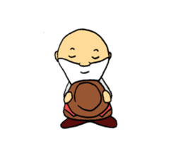 The daily life of Grandpa sticker #4185442