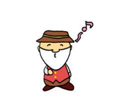 The daily life of Grandpa sticker #4185444