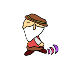 The daily life of Grandpa sticker #4185448