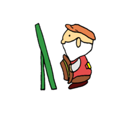 The daily life of Grandpa sticker #4185449