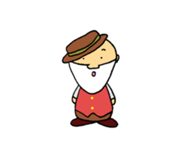 The daily life of Grandpa sticker #4185456