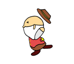 The daily life of Grandpa sticker #4185463