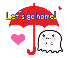 This is a pretty ghost called YOCCHI 8 sticker #4185632