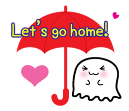 This is a pretty ghost called YOCCHI 8 sticker #4185632