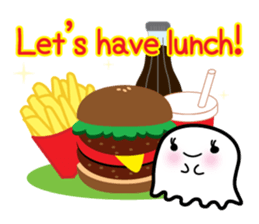 This is a pretty ghost called YOCCHI 8 sticker #4185633