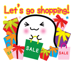 This is a pretty ghost called YOCCHI 8 sticker #4185639