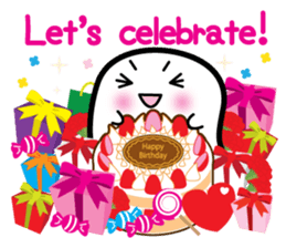 This is a pretty ghost called YOCCHI 8 sticker #4185641