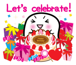 This is a pretty ghost called YOCCHI 8 sticker #4185641