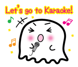 This is a pretty ghost called YOCCHI 8 sticker #4185643