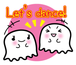 This is a pretty ghost called YOCCHI 8 sticker #4185652