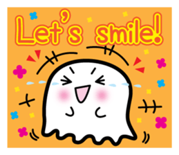 This is a pretty ghost called YOCCHI 8 sticker #4185654
