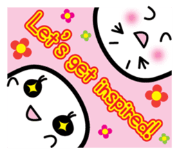 This is a pretty ghost called YOCCHI 8 sticker #4185655