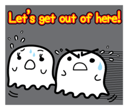 This is a pretty ghost called YOCCHI 8 sticker #4185662