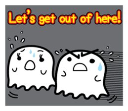 This is a pretty ghost called YOCCHI 8 sticker #4185662