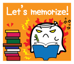 This is a pretty ghost called YOCCHI 8 sticker #4185669