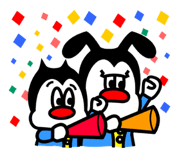 Monsters who love baseball sticker #4185880