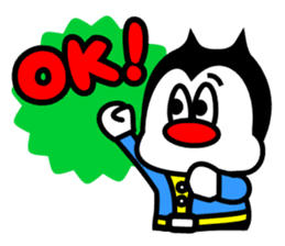 Monsters who love baseball sticker #4185884