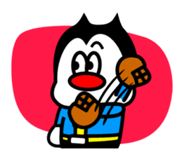 Monsters who love baseball sticker #4185888