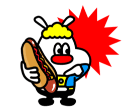 Monsters who love baseball sticker #4185894