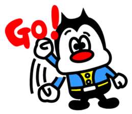 Monsters who love baseball sticker #4185904