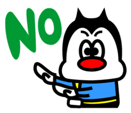 Monsters who love baseball sticker #4185909