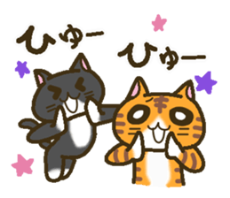 A lot of cats 2 (two pair version) sticker #4185926