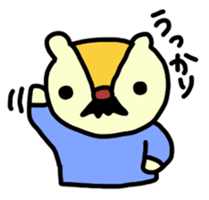 Marmot and his wife sticker #4186257