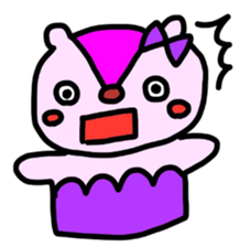 Marmot and his wife sticker #4186259