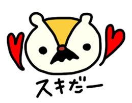 Marmot and his wife sticker #4186261