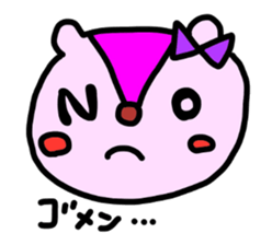 Marmot and his wife sticker #4186273