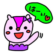 Marmot and his wife sticker #4186275