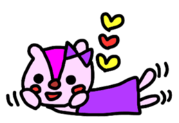 Marmot and his wife sticker #4186285