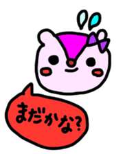 Marmot and his wife sticker #4186289