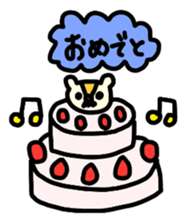 Marmot and his wife sticker #4186291