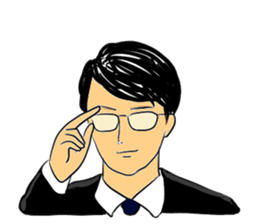 Bank clerk sticker sticker #4186340