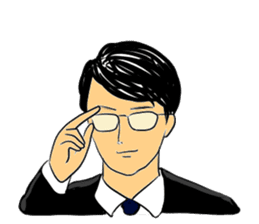 Bank clerk sticker sticker #4186340