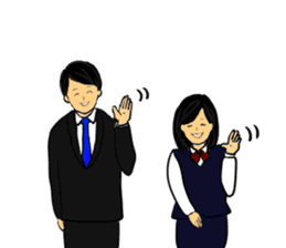 Bank clerk sticker sticker #4186351