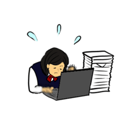 Bank clerk sticker sticker #4186365