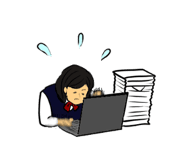 Bank clerk sticker sticker #4186365