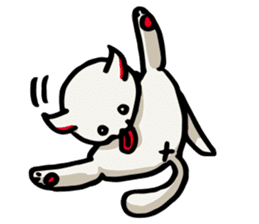 Evil Cat sticker #4186699