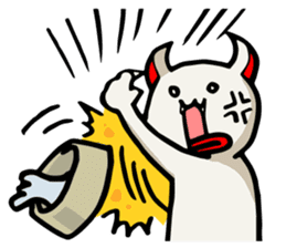 Evil Cat sticker #4186702