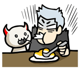 Evil Cat sticker #4186704